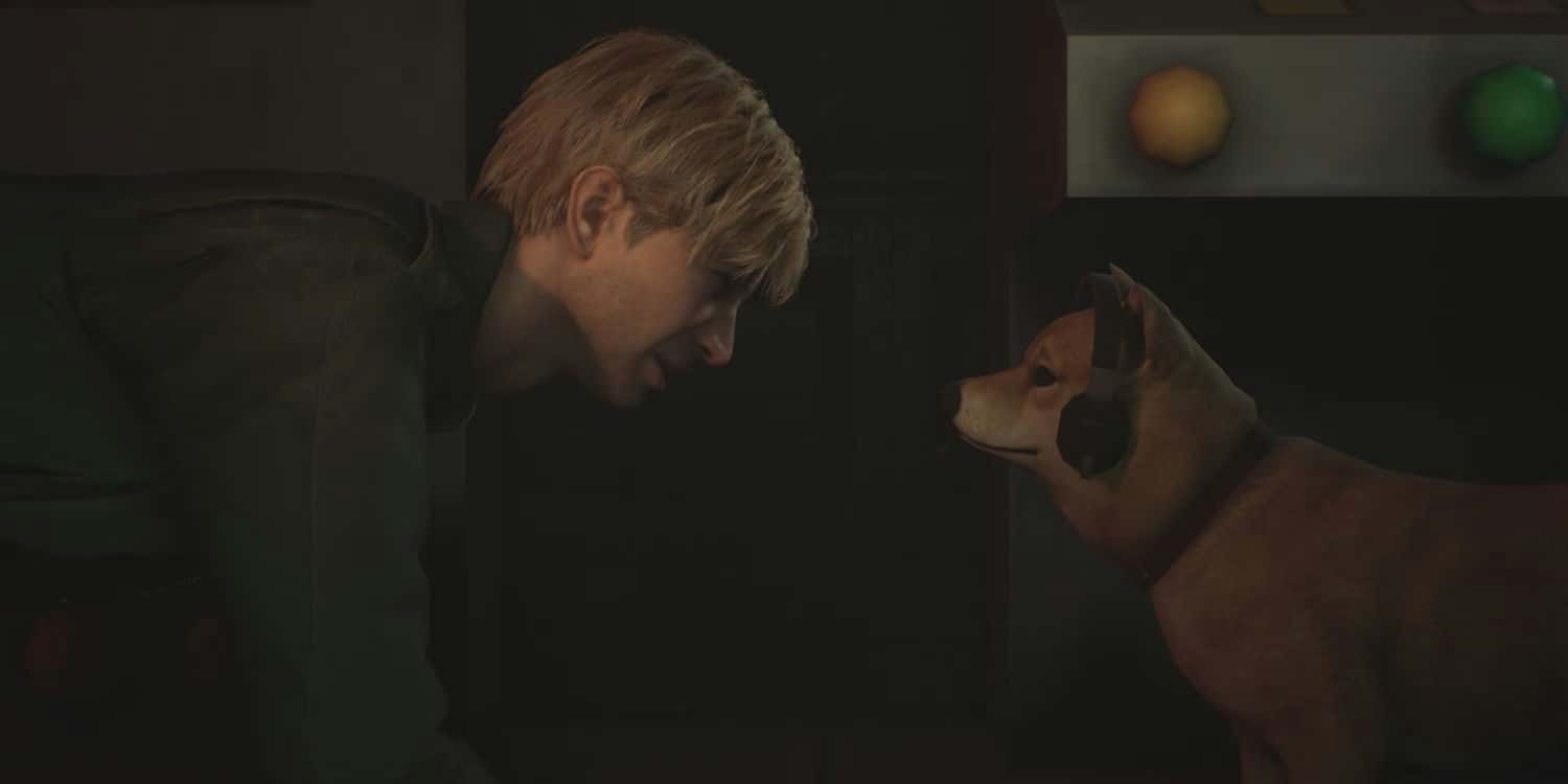 Final secreto del perro Mira en la sala de observación de Silent Hill 2 Remake